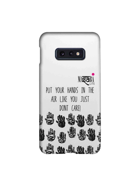 

macmerise White & Black Masaba Hands Up Sublime Samsung Galaxy S10E Back Case