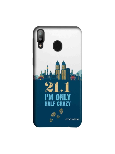 

macmerise Blue & White Half Crazy Sublime Samsung Galaxy M20 Back Case