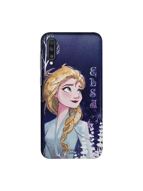 

macmerise Blue & Yellow Disney Strong Elsa Sublime Samsung Galaxy A70 Back Case