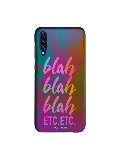 

macmerise Magenta & Green Blah Blah Sublime Samsung Galaxy A30S Back Case
