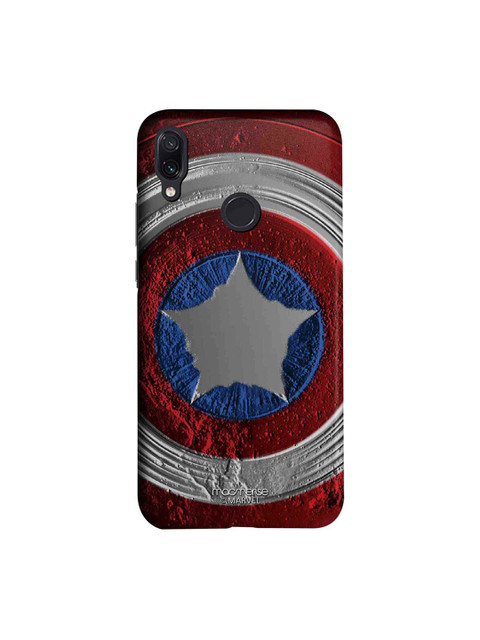 

macmerise Red & Grey Marvel Comics Stoned Shield Sublime Xiaomi Redmi Note 7 Back Cover