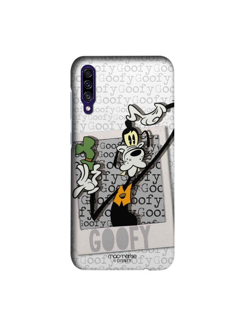

macmerise White & Black Disney Hello Mr Goofy Sublime Samsung Galaxy A30S Back Case