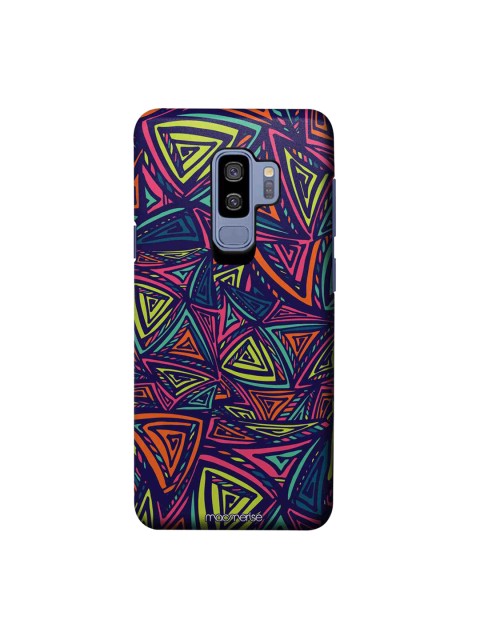 

macmerise Multicoloured Neon Angles Sublime Samsung Galaxy S9 Plus Back Case, Multi