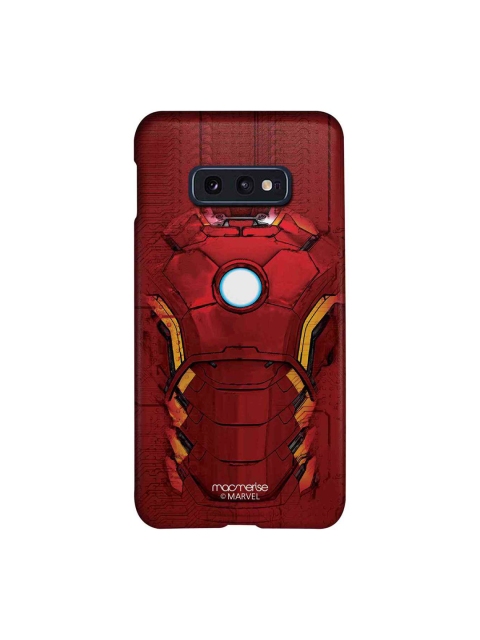 

macmerise Red Marvel Comics Suit of Iron Man Printed Samsung Galaxy S10E Back Case