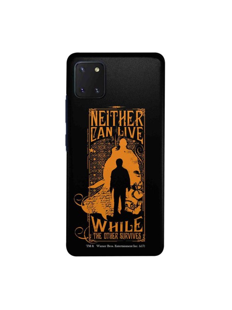 

macmerise Black & Orange Harry Vs Voldemort Sublime Samsung Note10 Lite Back Cover