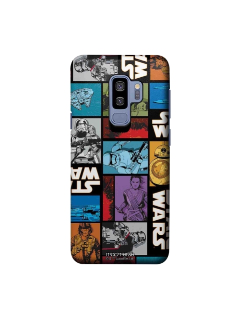 

macmerise Multicoloured Star Wars The Force Awakens Samsung Galaxy S9 Plus Back Case, Multi