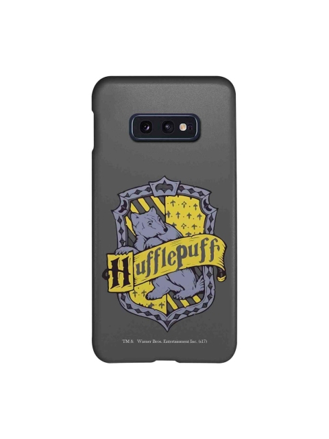 

macmerise Grey & Purple Harry Potter Crest Hufflepuff Samsung Galaxy S10E Back Case