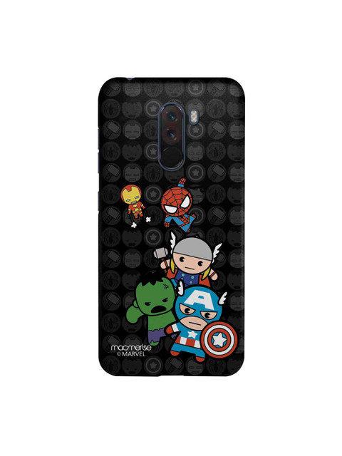 

macmerise Black & Blue Marvel Comics Kawaii Art Sublime Xiaomi Poco F1 Back Case