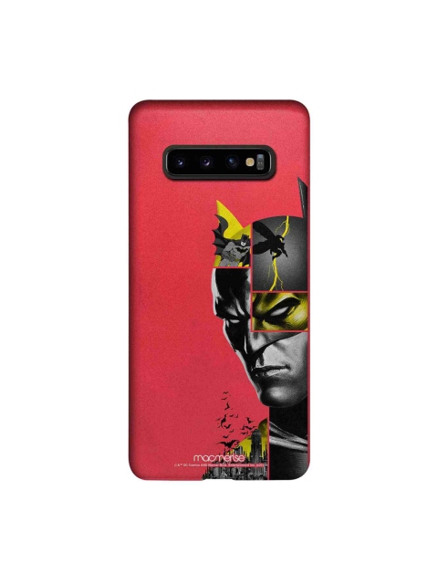 

macmerise Red & Black DC Comics Bat Collage Sublime Samsung Galaxy S10 Plus Back Cover