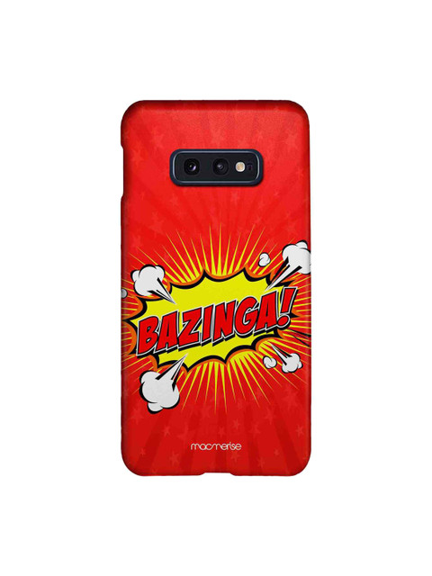 

macmerise Red & Yellow Bazinga Illustration Sublime Samsung Galaxy S10E Case