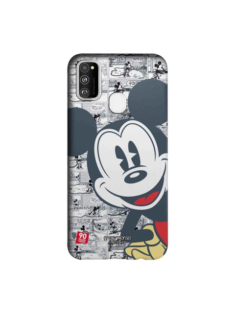 

macmerise Grey & Red Disney Mickey Comicstrip Sublime Samsung Galaxy M30S Back Case