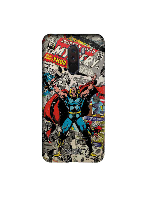 

macmerise Grey & Red Marvel Comics Thor Sublime Xiaomi Poco F1 Back Case