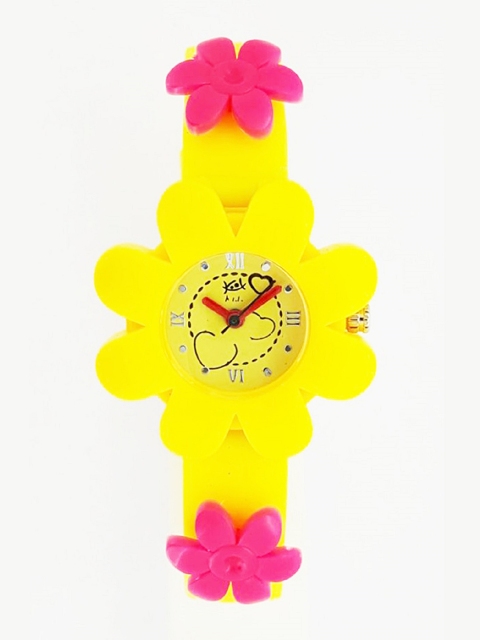 

Kool Kidz Unisex Kids Yellow Analogue Watch 216 YL