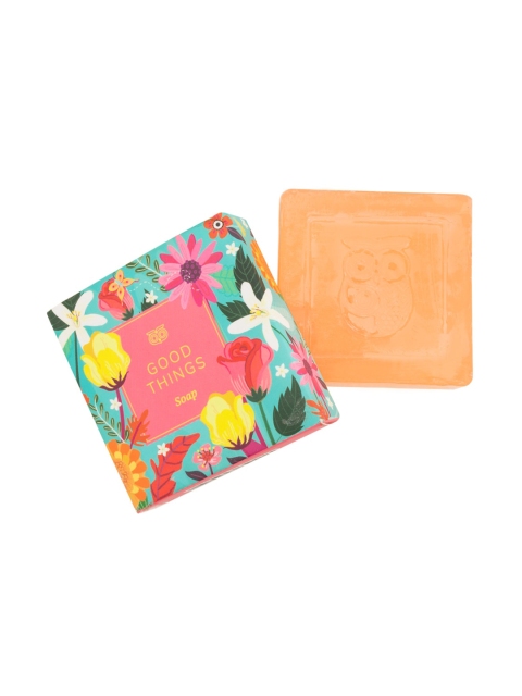 Chumbak Good Things Soap 100 g, Orange