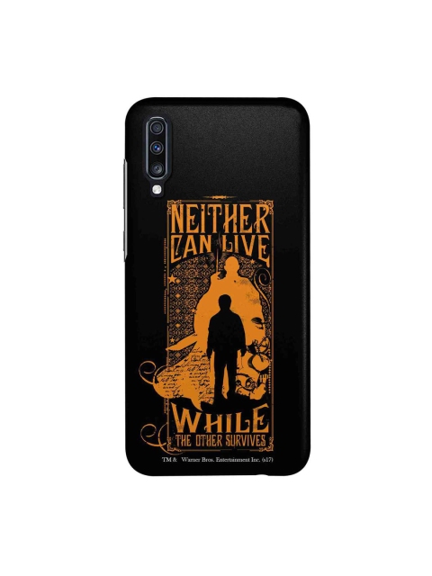

macmerise Black & Brown Harry Potter Vs Voldemort Samsung Galaxy A70 Back Case