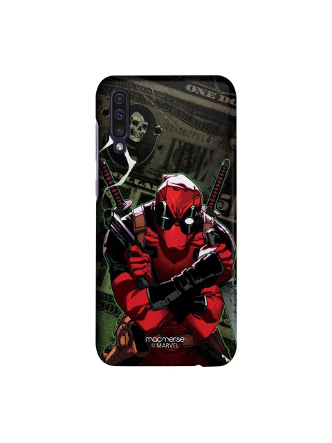 

macmerise Red & Black Marvel Comics Deadpool Dollar Sublime Samsung Galaxy A50 Back Case