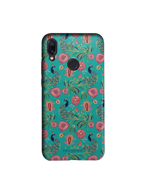 

macmerise Teal Green & Pink Payal Singhal Anaar & Mor Sublime Xiaomi Redmi Note 7 Back Case
