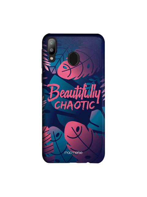 

macmerise Teal Blue & Pink Beautifully Chaotic Sublime Samsung Galaxy M20 Back Cover