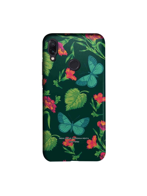 

macmerise Green & Pink Butterfly Effect Sublime Xiaomi Redmi Note 7 Back Case