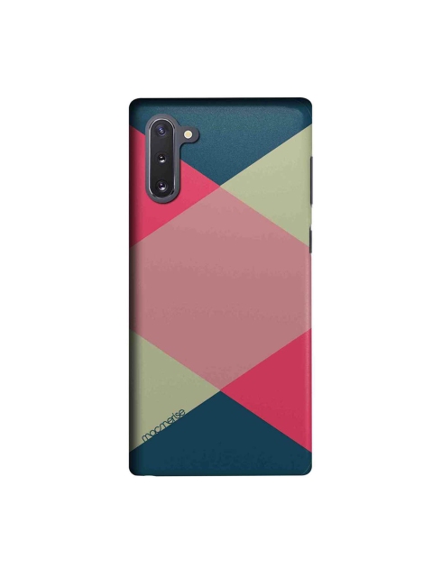 

macmerise Pink & Teal Blue Criss Cross Tealpink Samsung Galaxy Note 10 Back Case