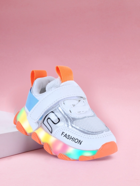 

PASSION PETALS Kids White LED Sneakers