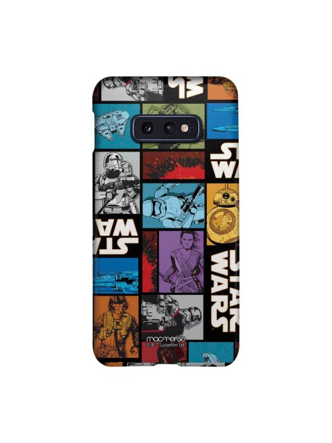 

macmerise Multicoloured Star Wars The Force Awakens Samsung Galaxy S10E Back Case, Multi