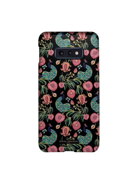 

macmerise Mustard Black & Pink Payal Singhal Anaar & Mor Samsung Galaxy S10E Back Case