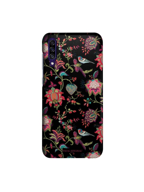 

macmerise Black & Pink Payal Singhal Chidiya Sublime Samsung Galaxy A30S Back Case