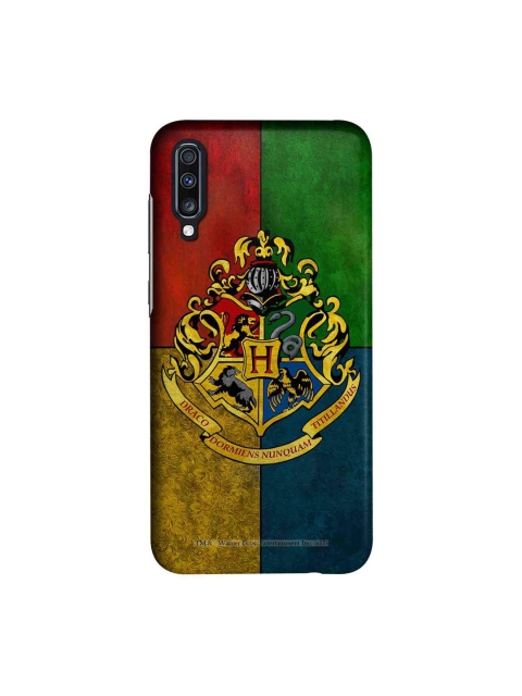 

macmerise Yellow & Green Harry Potter Hogwarts Sigil Sublime Samsung Galaxy A70 Case