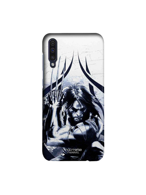 

macmerise White & Black Marvel Comics Lethal Logan Sublime Samsung Galaxy A50 Back Case