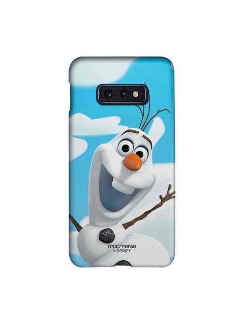 

macmerise Blue & White Disney Oh Olaf Sublime Samsung Galaxy S10E Back Case