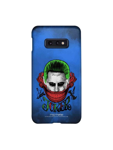 

macmerise Blue & Red DC Comics Damaged Joker Sublime Samsung Galaxy S10E Back Case