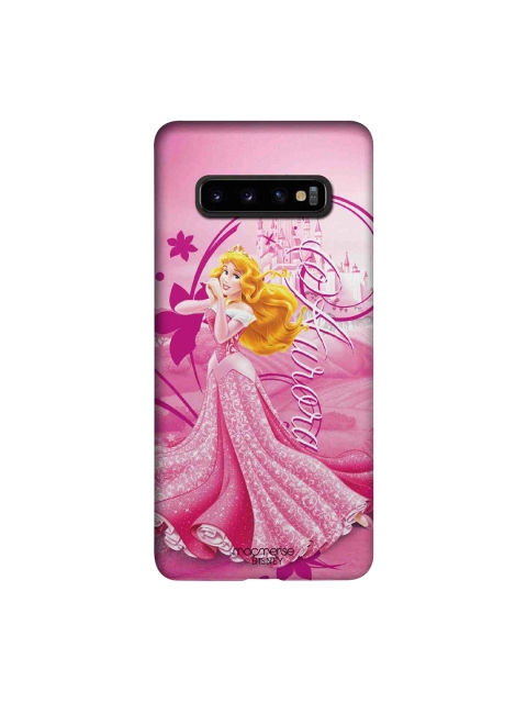 

macmerise Pink & Yellow Disney Aurora Sublime Samsung Galaxy S10 Plus Back Case