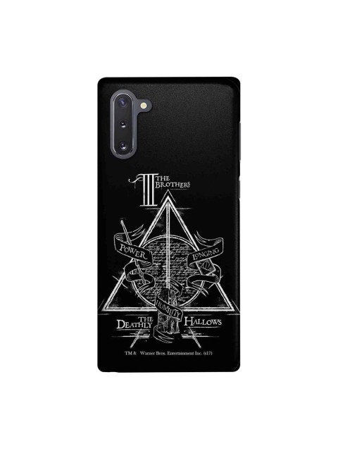 

macmerise Black & White Harry Potter The Deathly Hallows Sublime Samsung Galaxy Note 10 Back Case