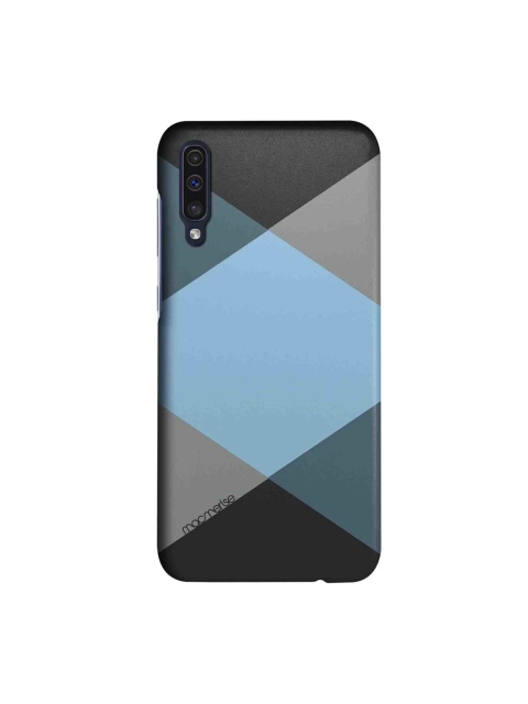 

macmerise Black & Blue Criss Cross Sublime Samsung Galaxy A50 Back Case