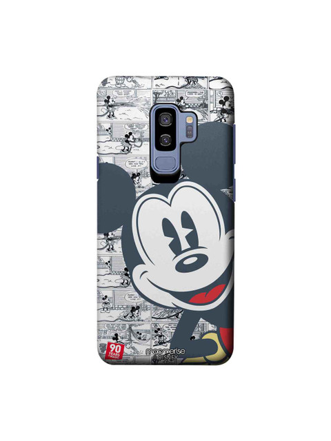 

macmerise Grey & Red Disney Mickey Comicstrip Sublime Samsung Galaxy S9 Plus Back Case