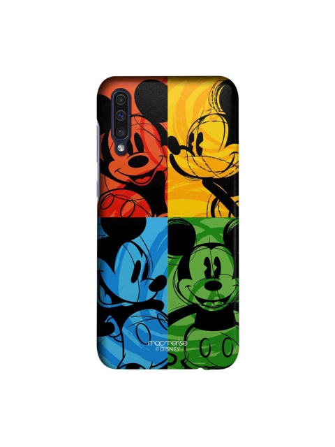 

macmerise Black & Yellow Disney Shades Of Mickey Mouse Samsung Galaxy A50 Back Case