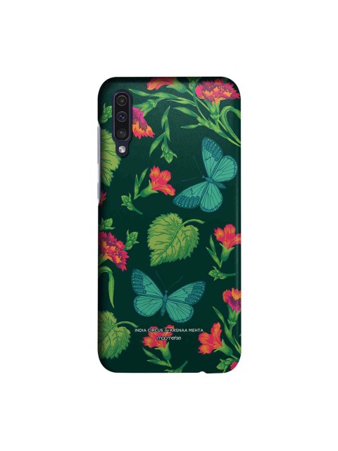 

macmerise Green & Pink Butterfly Effect Sublime Samsung Galaxy A50 Back Case