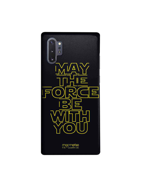 

macmerise Black & Yellow Star Wars Classic Sublime Samsung Galaxy Note 10 Plus Back Case