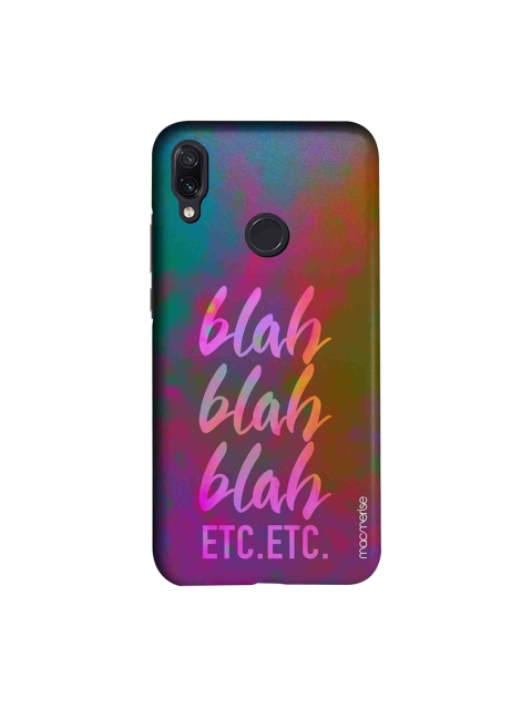 

macmerise Magenta & Green Blah Blah Sublime Xiaomi Redmi Note 7 Back Case