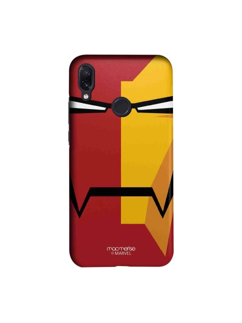 

macmerise Red & Yellow Marvel Comics Face Focus Ironman Sublime Xiaomi Redmi Note 7 Back Case
