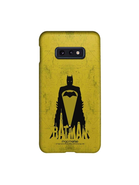 

macmerise Yellow & Black DC Comics Bat Sigl Sublime Samsung Galaxy S10E Back Case