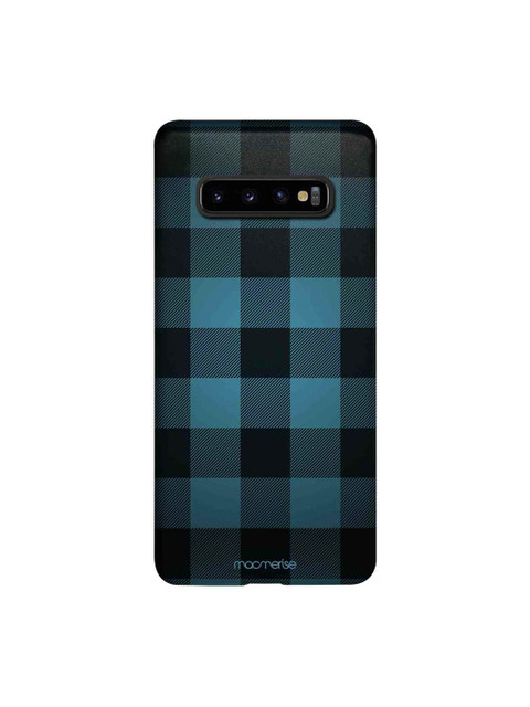 

macmerise Blue & Black Checkmate Sublime Samsung Galaxy S10 Plus Back Case