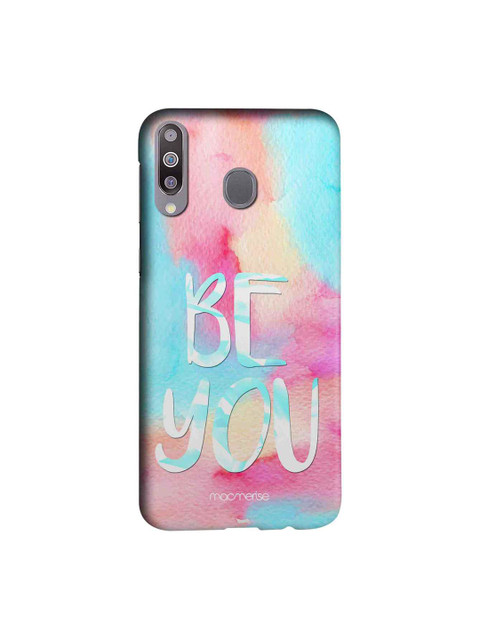 

macmerise Blue & Pink Be You Sublime Samsung Galaxy M30 Back Case