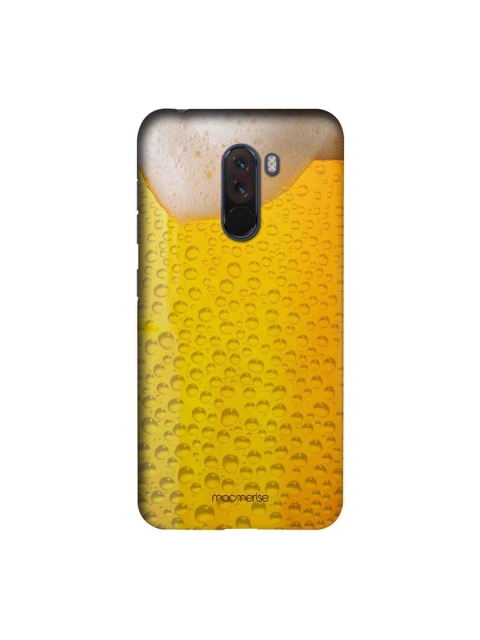 

macmerise Yellow & Beige Chug It Xiaomi Poco F1 Back Case