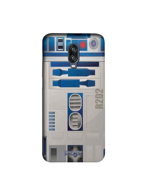 

macmerise Grey & Blue Star Wars Attire R2D2 Sublime OnePlus 6T Back Cover