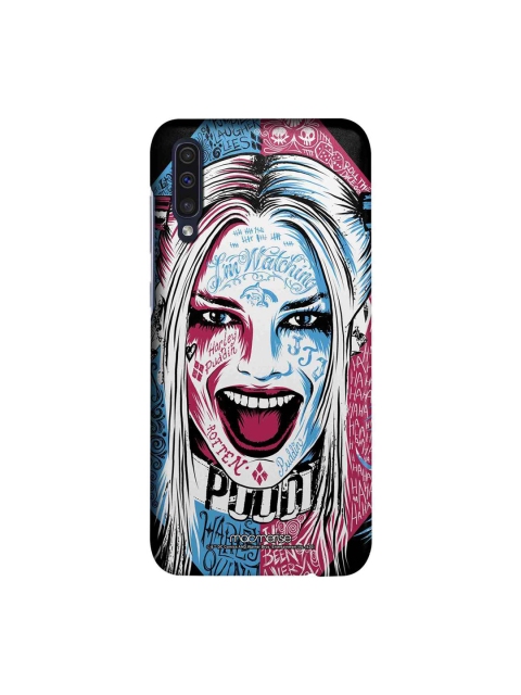 

macmerise Pink & White DC Comics Wicked Harley Quinn Sublime Samsung Galaxy A50 Back Case
