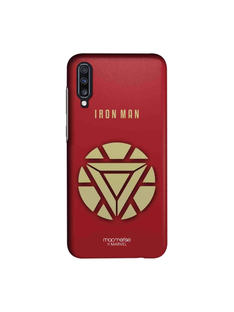 

macmerise Red & Beige Marvel Comics Minimalistic Ironman Sublime Samsung Galaxy A70 Case