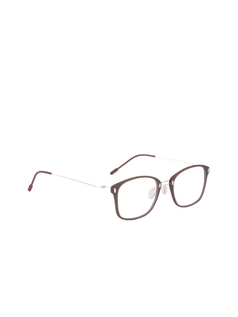 

MARC LOUIS Unisex Brown Solid Full Rim Square Frames 2234 C03 50 FR