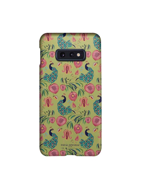 

macmerise Olive Green & Pink Payal Singhal Anaar & Mor Sublime Samsung Galaxy S10E Back Case